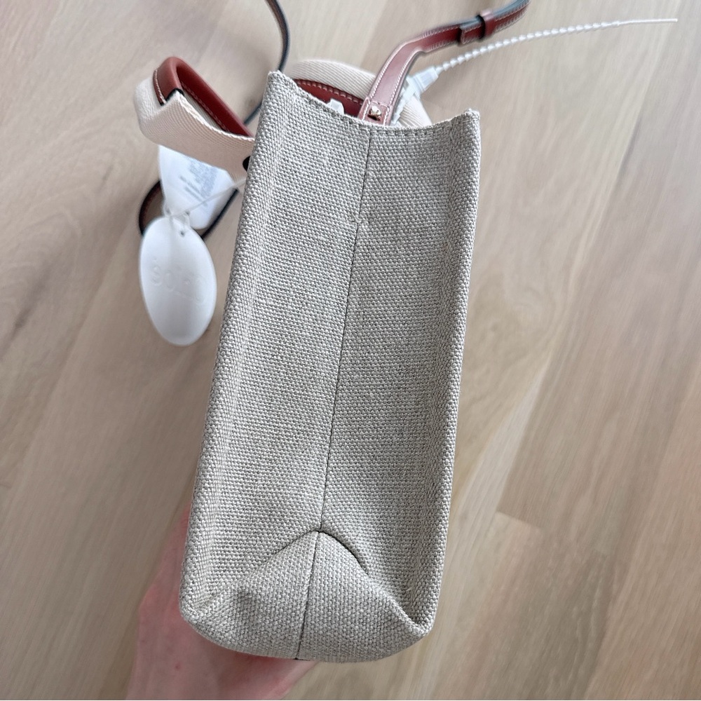 NWT CHLOE SMALL WOODY TOTE BAG WITH STRAP - Picture 5 of 13